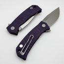 Custom Knife Factory - Echo Um Violet G-10 & CPM-S35VN
