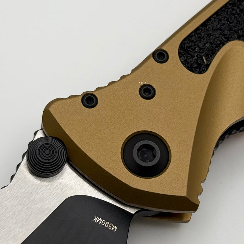 Grenade Blem Microtech Socom Elite Tanto Edge Manual Tan Standard 161-1TA