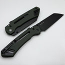 Civivi Buster FG w/ Green Micarta Handles & Black Nitro-V C24052-3