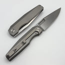 Vero Engineering Lux Mini w/ Bead Blast Titanium Handles & Stonewash M390