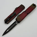 Microtech UTX-70 Gen IV w/ Red X-51 & D/E M390MK Signature Series 11474-1RDX51S