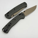 Benchmade Taggedout Deep Olive Grivory Handles & McMillan Tan Cerakote Elmax 15536TN-02