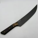 Microtech Butcher Knife w/ Carbon Fiber/Bronze Titanium Bolster w/ DLC M390MK 3800B-1DLCCFS