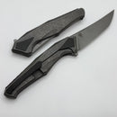 Poikilo Blade Rhino Standard 1 Dark Stonewash w/ Titanium Handles & M398