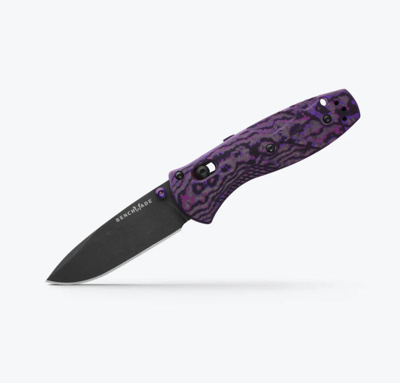 Pre Order Benchmade Mini Barrage Purple Haze & S90V Gold Class 585BK-251