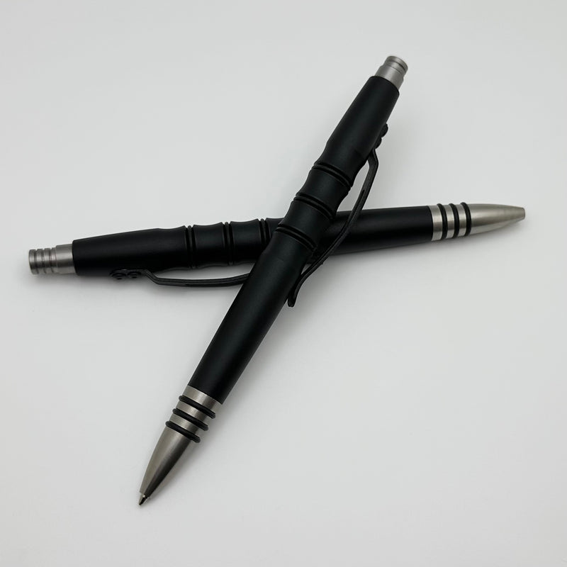 Tuff Writer Precision Press Pen w/ Black Aluminum Barrel