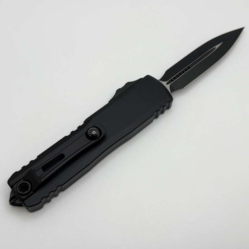 Microtech UTX-85 Gen IV w/ Black Handle & Black D/E M390MK 12324-1T