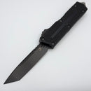 Factory Blem Microtech Scarab 2 Gen 3 Tanto Shadow w/ Spine Fluting 1279-1DLCTSH