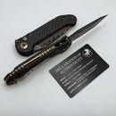 Microtech Marfione Select LUDT Gen III w/ Carbon Fiber Handle & Baker Forge Coppermai Tanto 1136-16MS1
