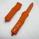 Microtech Combat Troodon Orange Cerakote Frag w/ Tanto Signature Series 144-1CT-CORS