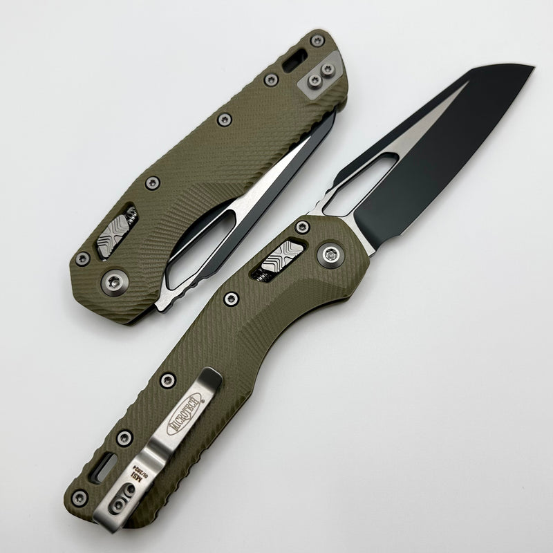 Microtech Knives MSI RAM LOK OD Green G-10 & Two Tone Black M390MK 210-1FLGTOD