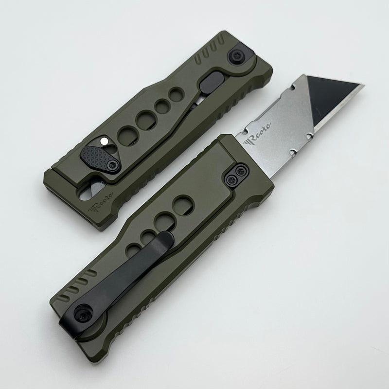 Reate EXO-U Utility Speedhole OD Green Aluminum Handle