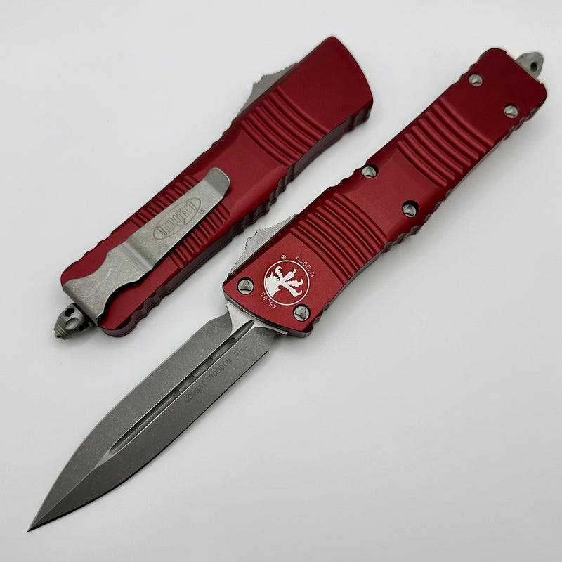 Microtech Combat Troodon Merlot Apocalyptic Standard 142-10APMR