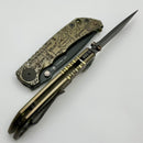 Spartan Blades Harsey Folder 2023 Divinci's Vitruvian Man Edition