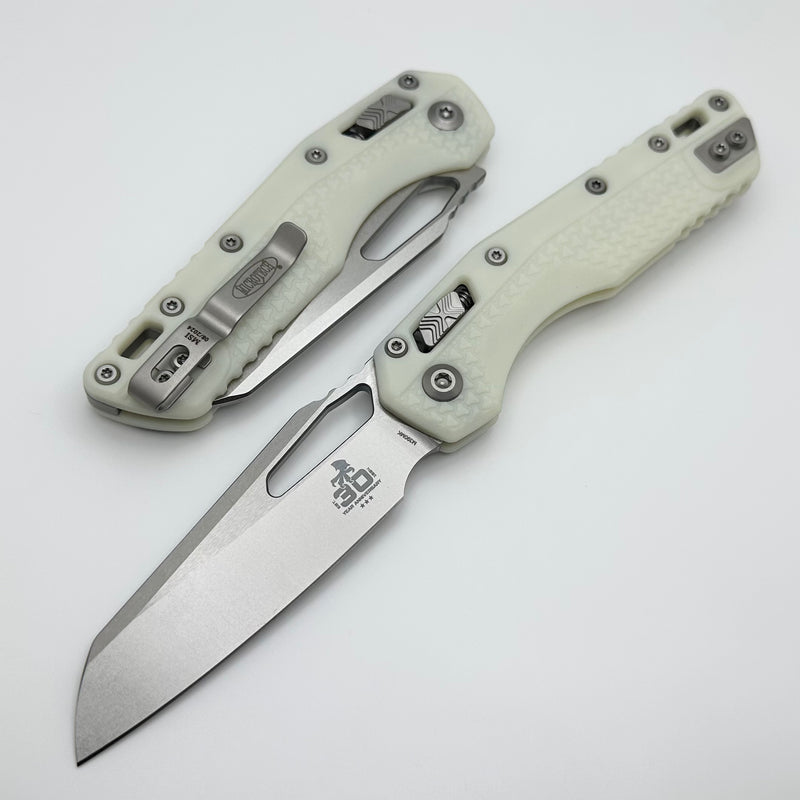 Microtech Knives MSI RAM LOK 30th Anniversary White Polymer Injection Molded & M390MK 210T-10PMWH30