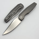 Vero Engineering Lux Mini w/ Bead Blast Titanium Handles & Stonewash M390