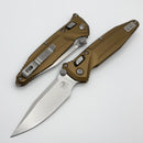 Microtech Socom Delta Ram-Lok w/ Tan Aluminum Handles & Stonewash M390MK 159RL-10TA