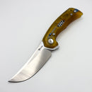 Reate Knives PL-7 Ultem Handles & Satin Nitro-V