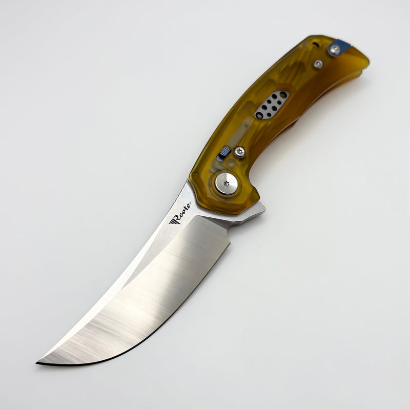 Reate Knives PL-7 Ultem Handles & Satin Nitro-V