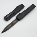 Heretic Custom NYX Aluminum Handle w/ Carbon Fiber Inlays & Hand Ground Polished DLC D/E