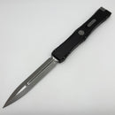 Microtech Marfione Select Nemesis IV Black Handle w/ Apocalyptic D/E M390MK 1152-10APMS1