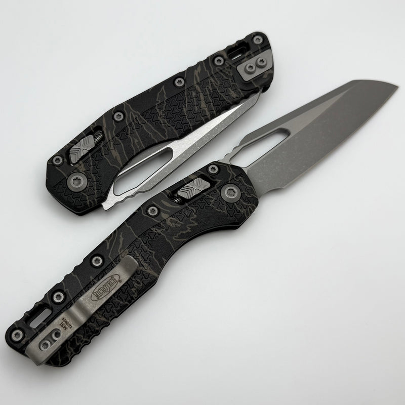 Microtech Knives MSI RAM LOK Tiger Stripe Camo Polymer & M390MK Apocalyptic 210T-10APPMTSC