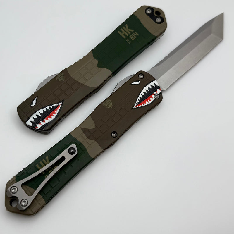 Heretic Knives Manticore X A-10 Edition Frag Handle & Stonewash Tanto MagnaCut H031F-2A-A10