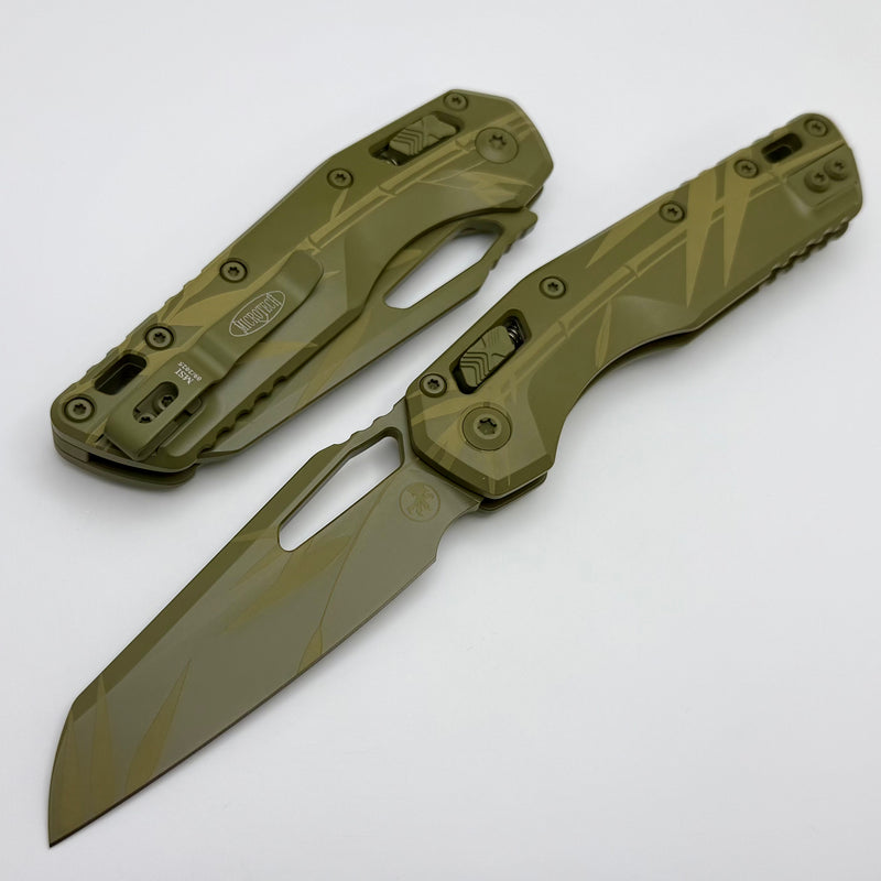 Microtech Knives MSI RAM LOK Aluminum Bamboo Cerakote M390MK 210-1CAM