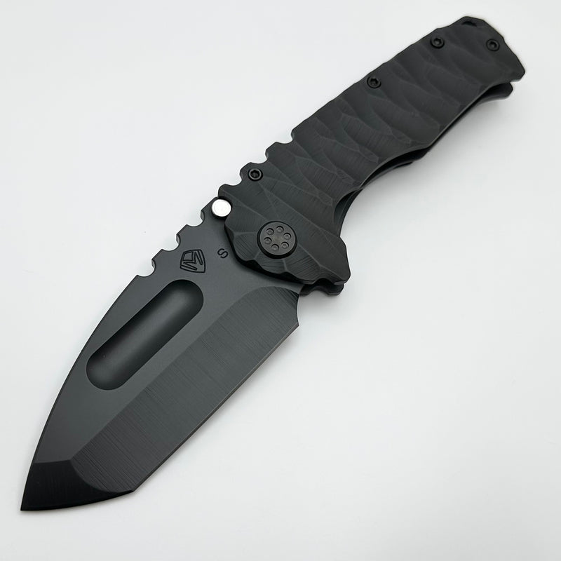 Medford Knife Praetorian TI Tanto DLC S35 & DLC Predator Sculpted Handles/Hardware/Clip