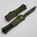 Microtech Knives Mini Hera Outbreak Recurve M390MK Signature Series 1705M-1OBDS