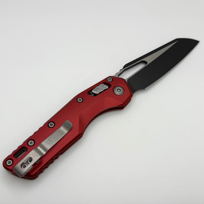 Microtech Knives MSI RAM LOK Red Aluminum & Black M390MK 210-1RD