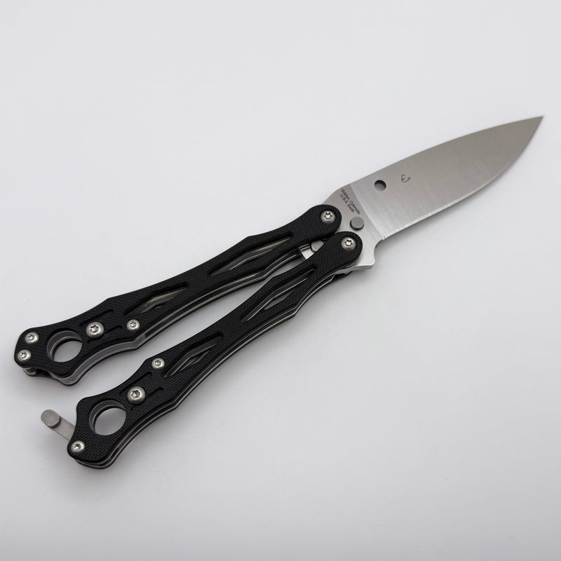 Spyderco Smallfly 2 w/ Black G-10 Handles & S30V B02GP2