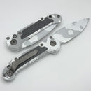 Microtech Knives LUDT Gen III Artic Camo Drop Point 1135-1ACS-D22Z13