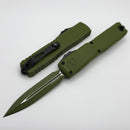 Microtech Ultratech ZBP D/E Cerakote Green w/ Black Hardware 1122-1GR-C20Z4