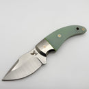 Mechforce Guillot Collab Kestral Fixed Blade w/ Jade G-10 Handle & M390