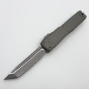 Pre-Owned Microtech Ultratech ZBP Tanto Apocalyptic Natural Clear 1123-10APNC