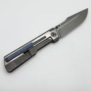 Poikilo Blade Marlin Midtech Dark Stonewash w/ Titanium Handles & M398