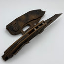 Microtech Borka Stitch Auto Full Serrated Plague Outbreak Signature Series 169-3PLOBS