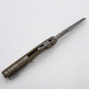 Microtech Knives MSI RAM LOK Dark Earth Polymer Injection Molded & Apocalyptic Partial Serrated M390MK 210T-11APPMDE
