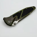 Microtech Socom Elite Tanto Edge Partial Serrated Manual Outbreak Signature Series 161-2OBS
