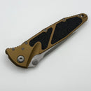 Microtech Socom Elite T/E Manual Tan Handles w/ Stonewash Tanto 161-10TA