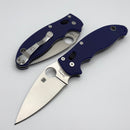Spyderco Manix 2 Dark Blue G-10 & S110V C101GPDBL2
