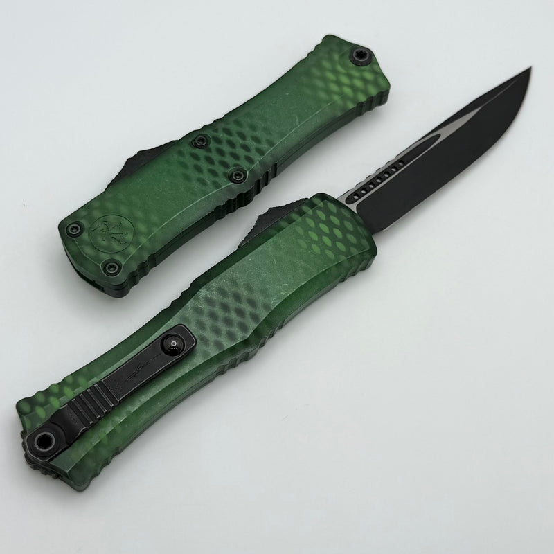 Microtech Knives Mini Hera Green X-51 w/ S/E M390MK Signature Series 1703M-1GRX51S