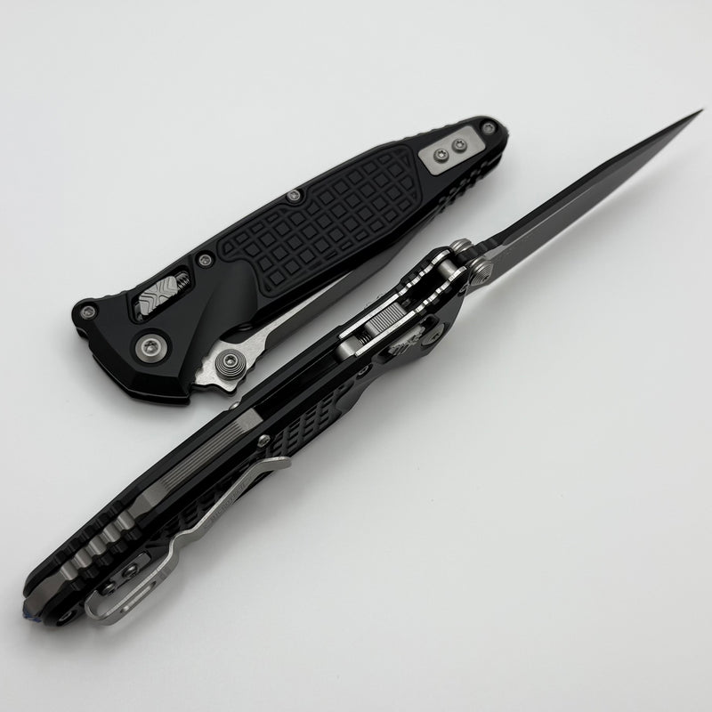 Microtech Socom Ram-Lok Tactical w/ Black Aluminum Frag Handles & S/E