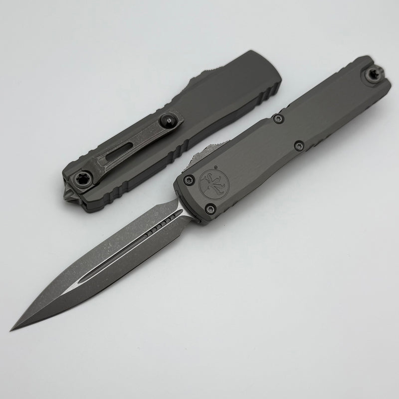 Microtech Ultratech ZBP D/E Apocalyptic Natural Clear 1122-10APNC