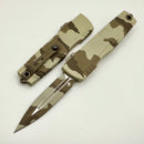 Microtech Luminary D/E Desert Camo Signature Series 1270-1DRCS
