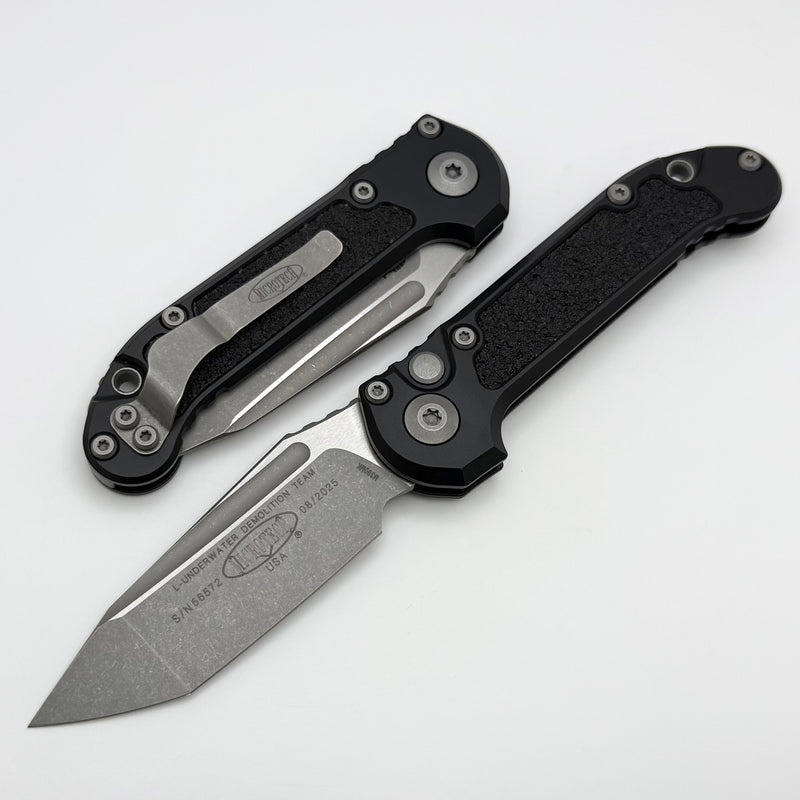 Grenade Blem Microtech Knives LUDT Gen III Apocalyptic Tanto w/ Black Handle 1136-10AP
