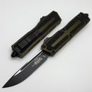Microtech Scarab 2 Gen 3 Spine Fluted S/E Tactical Standard w/ OD Green Handle 1278-1OD