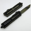 Microtech Scarab 2 Gen 3 Weathered Grenade Green Spine Fluted Tanto 1279-1WGG