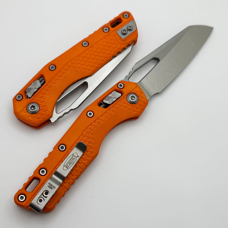 Microtech Knives MSI RAM LOK Orange Polymer Injection Molded & M390MK 210T-10PMOR